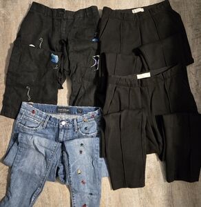 Womens Bundle Of 4 Pants